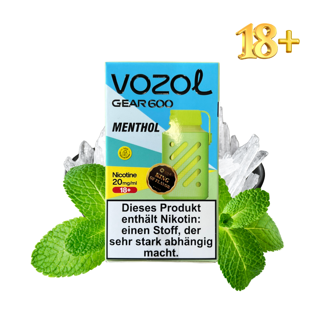 Vozol Gear 600 Menthol